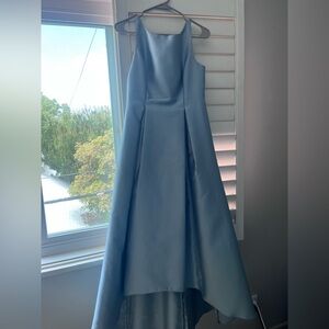 Adrianna Papell Small Elegant Ice Blue bridesmaid/wedding guest